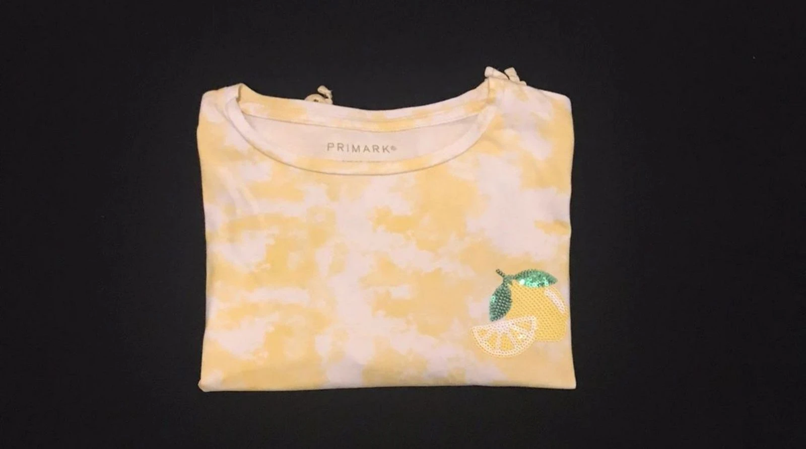 🍋Camiseta corta tie & dye amarillo limón 9-10 años- muy buen estado 🍋 – photo 5